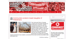 Desktop Screenshot of communist-party.ca