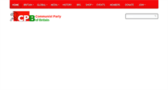 Desktop Screenshot of communist-party.org.uk